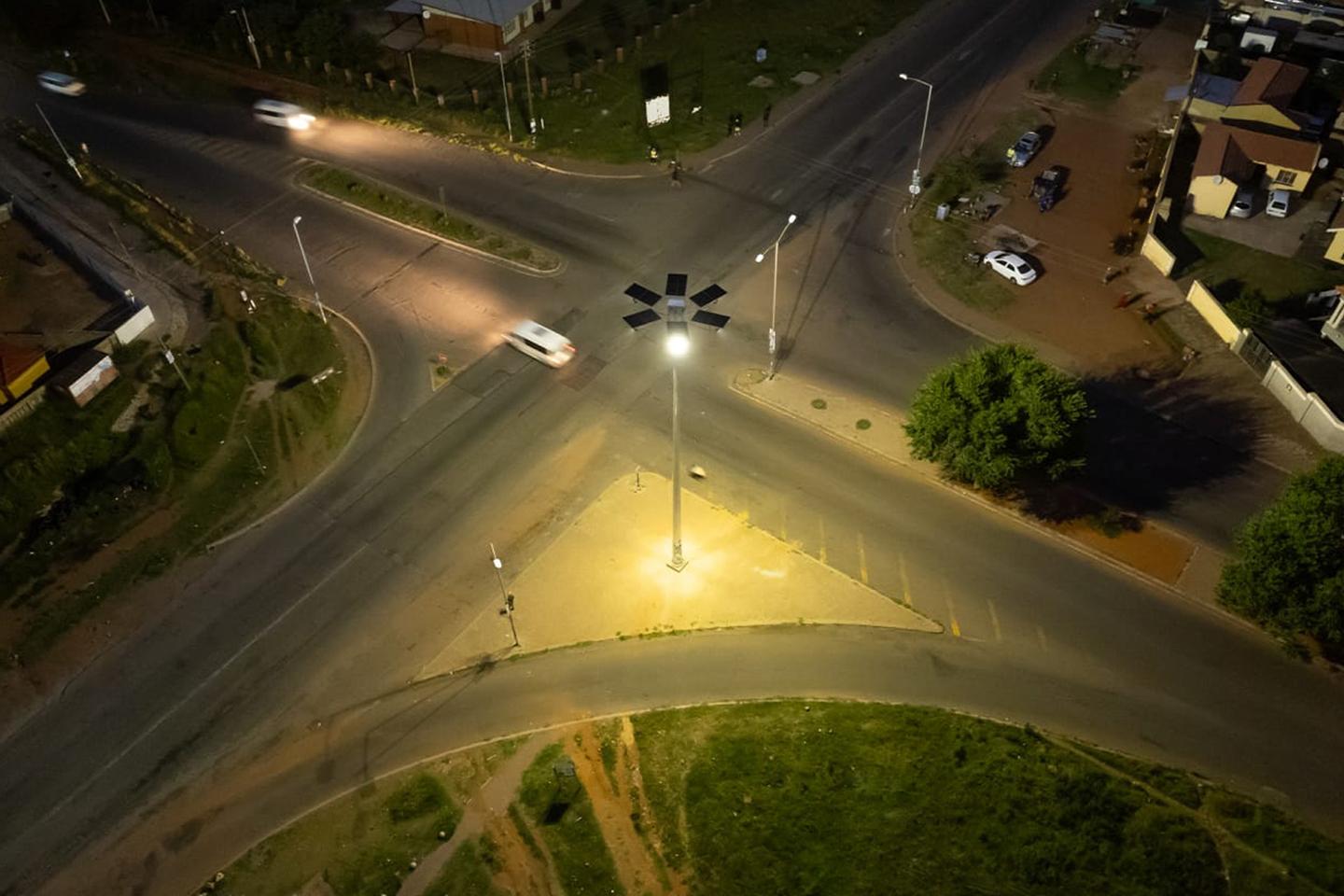Solar Highmast Lights